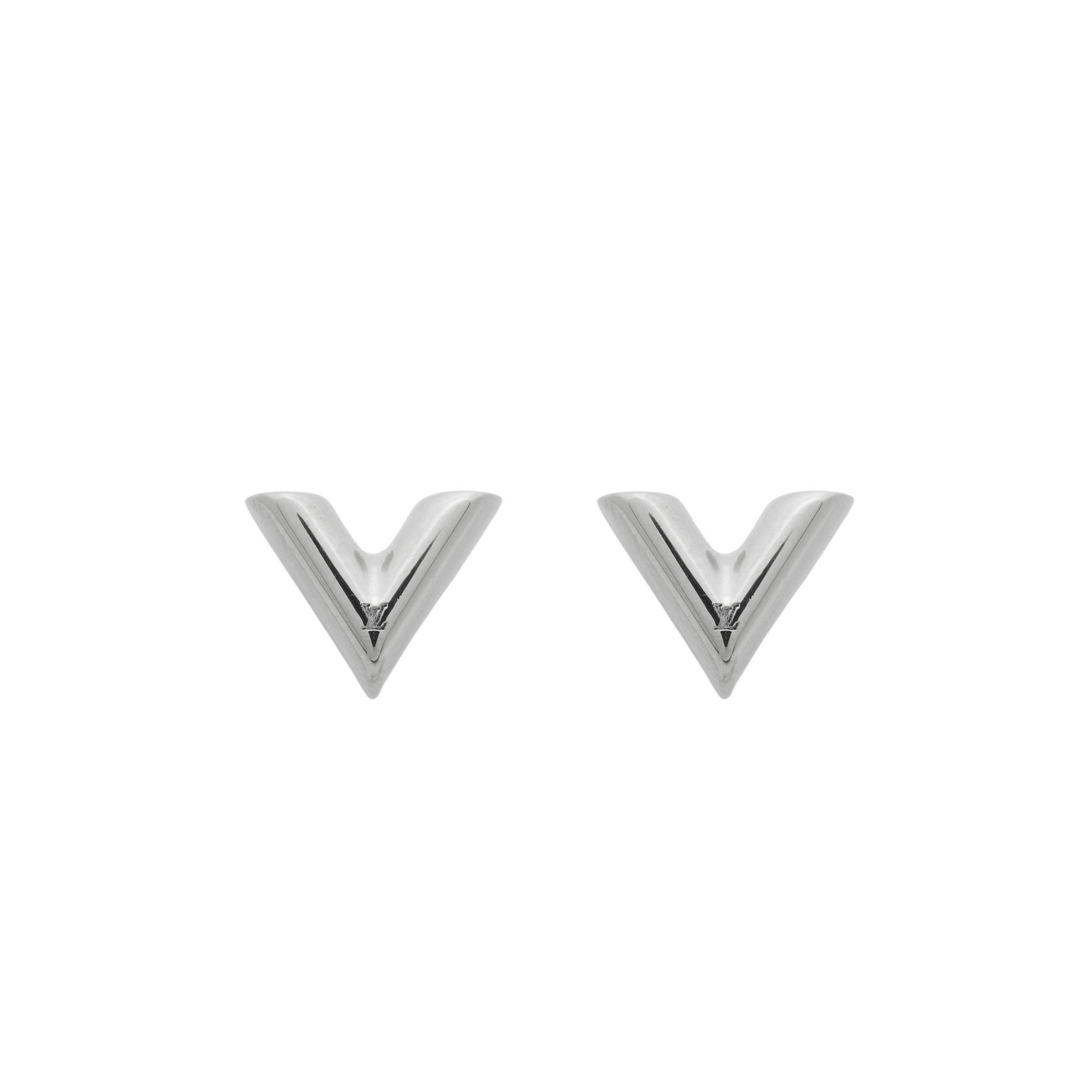 LOUIS VUITTON LV ESSENTIAL V EARRINGS M63208